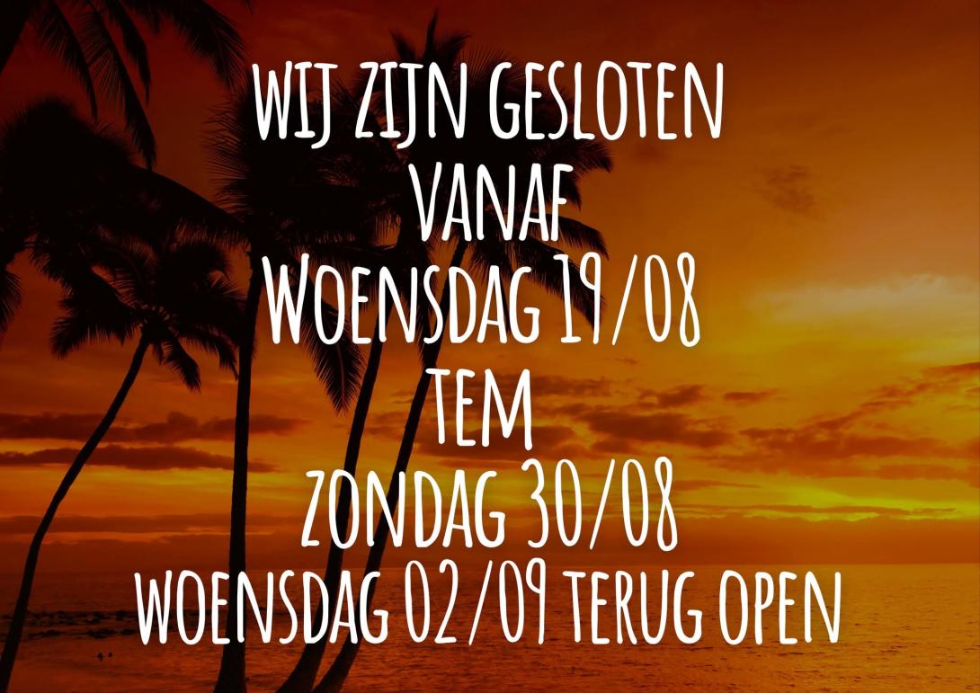 Mheercafé vakantie
